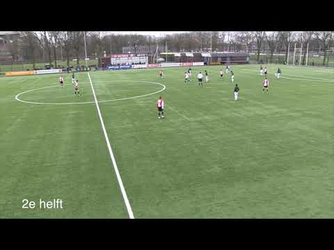 Highlights FC Utrecht O14 - Feyenoord O14 op 24 februari 2016
