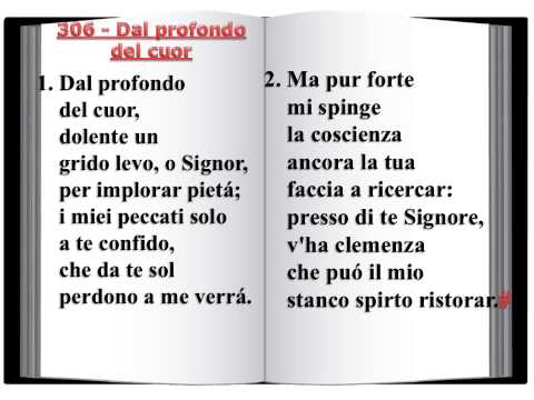 306 Dal profondo del cuor - Innario Chiesa Cristiana Avventista del Settimo Giorno 2014