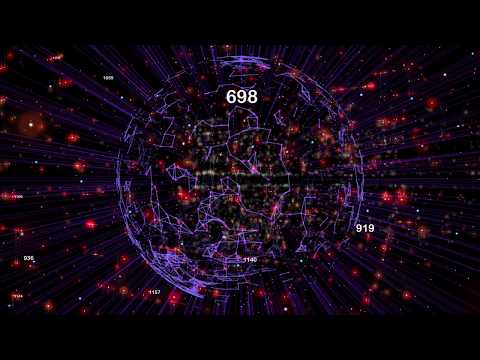 4K - UHD VJ BACKGROUND COMPILATION - PARTICLE REACTION