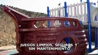preview picture of video 'PARQUE INFANTIL INSTALACION EN CONQUISTA DE LA SIERRA (CACERES) www.arcoiristt.es PLAYGROUND'