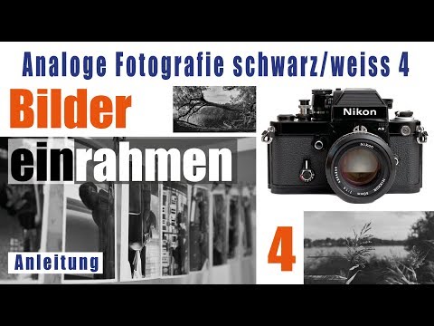 Teil 4/4 Analoge Fotografie Bilder einrahmen deutsch Halbe Magnetrahmen Bildpräsentation