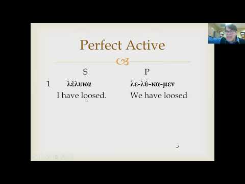 Perfect Tense Forms (NT Greek)
