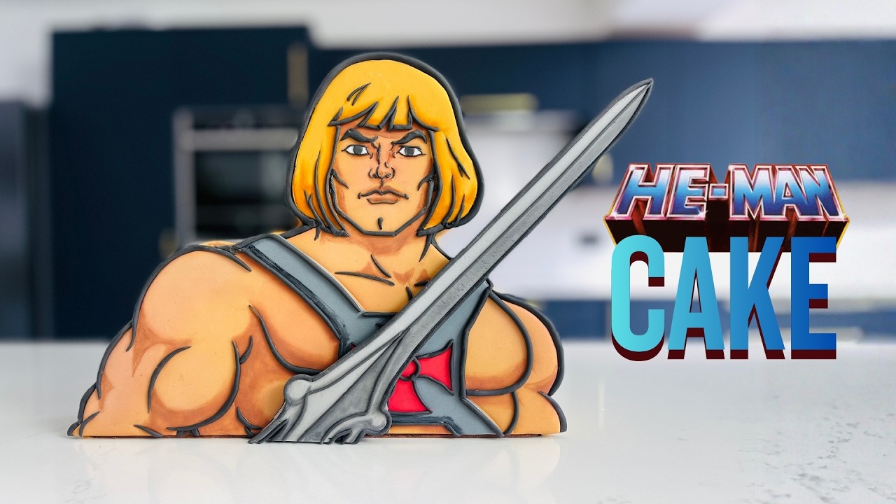 I Have the Cake! | Epic He-Man Cartoon Cake Design