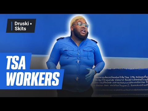 The Airport TSA Worker that has a Attitude in the morning