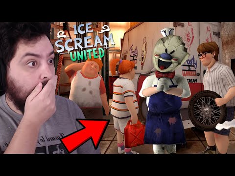 JOGANDO O NOVO ICE SCREAM UNITED FINALMENTE !! - JOGO INCRÍVEL! - Ice Scream United