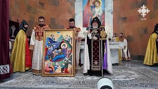 Բյուրեղավանի նորակառույց եկեղեցին օծվեց Ամենայն Հայոց Կաթողիկոսի ձեռամբ