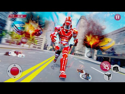 Ambulance Robot Car Transform: War Robot Games 2021 - Gameplay Walkthrough Part 3 (Android, iOS)