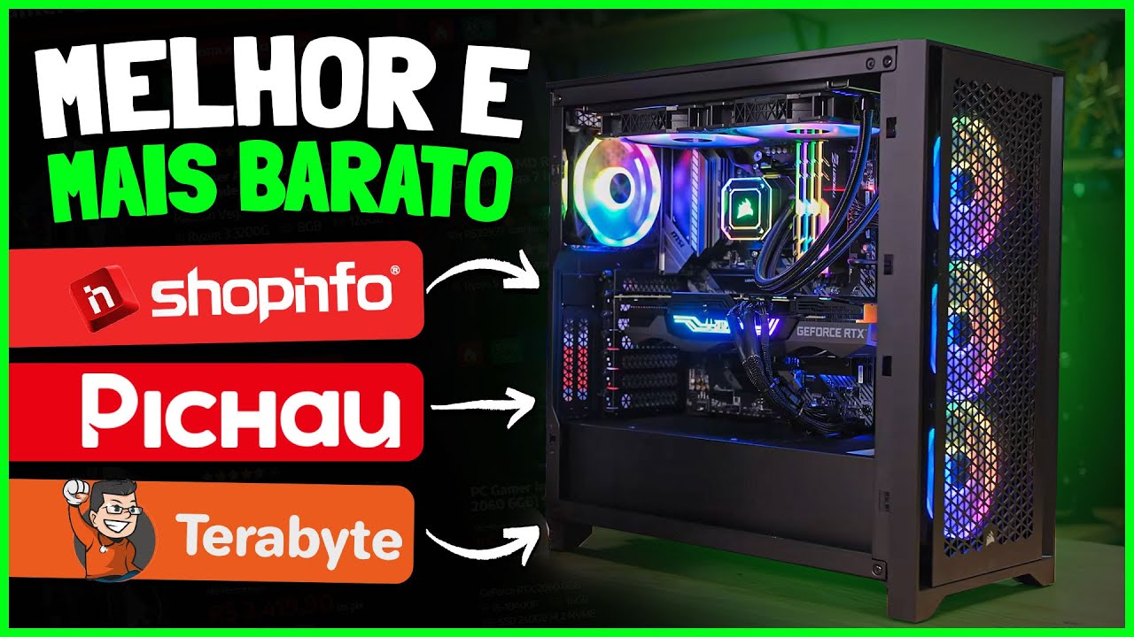 Watch Now MELHOR E MAIS BARATO PC GAMER PRA COMPRAR NA PICHAU, SHOPINFO E TERABYTE MELHOR E MAIS BARATO PC GAMER PRA COMPRAR NA PICHAU, SHOPINFO E TERABYTE