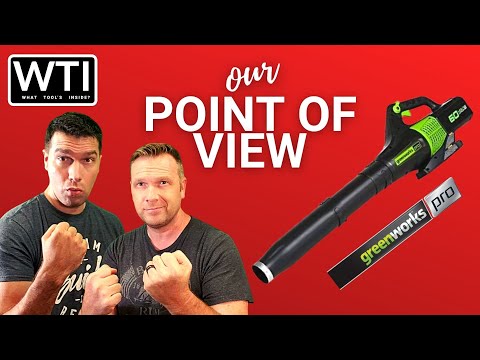 GreenWorks Pro Cordless Leaf Blower - WTI product video review