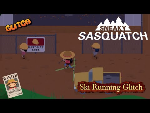 Sneaky Sasquatch Glitch - Ski Running Glitch [Dinsun Video]