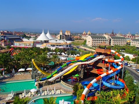 Royal Taj Mahal (Turkey, Side)- Waterslides - Водные горки