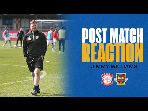 Post Match Reaction | Lincoln United 2-2 Colls (Jimmy Williams)