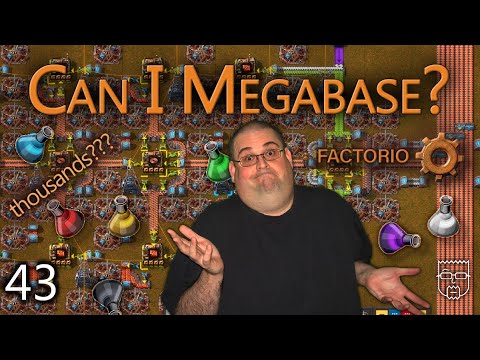 Factorio - Can I Megabase? - Livestream 43 - Coal outposts
