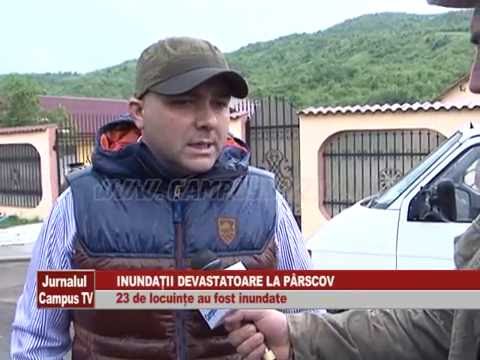 INUNDATII DEVASTATOARE, LA PARSCOV