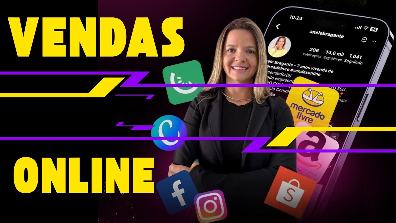 Aprenda vender produto na internet - Inscrição Aberta