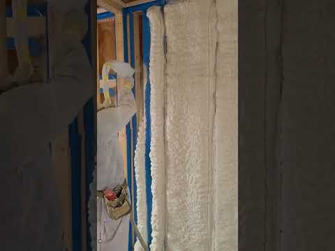water-based soft foam polyurethane spray insulation and sound insulation material