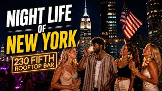 🇺🇸You Won't Believe This NYC🗽 View! 230 Fifth Rooftop BAR 🌃 | Amazing Skyline Views
