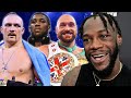 DEONTAY WILDER REVEALS WHY USYK CANT COMPETE WITH FURY; SAYS HIM VS ANTHONY JOSHUA HAS TO HAPPEN