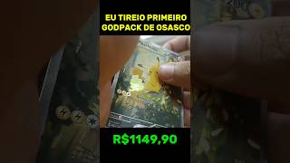 EU TIREI UM GODPACK  E LUCREI 2000 REAIS #pokemoncards #pokemon