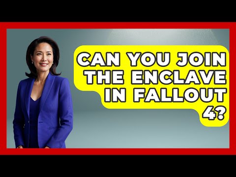 Can You Join The Enclave In Fallout 4? - Video Gamers Vault