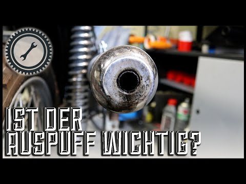 Simson Auspuff - Was passiert da eigentlich - Aufbau und  Funktion