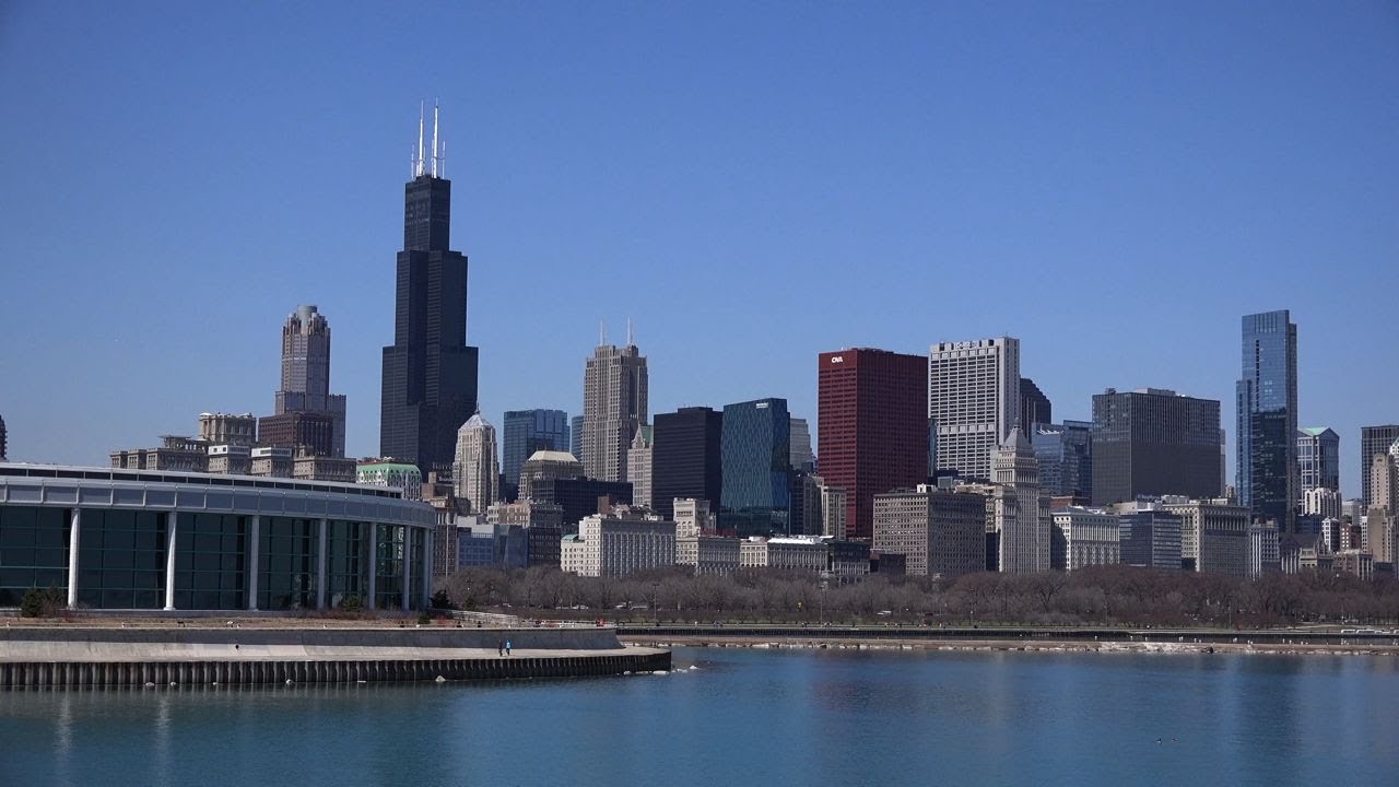 Sony FDR-AX100 4K Sample Footage - Chicago Skyline