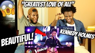 13- Year Old Kennedy Holmes Performs &quot;Greatest Love of All&quot; - The Voice 2018