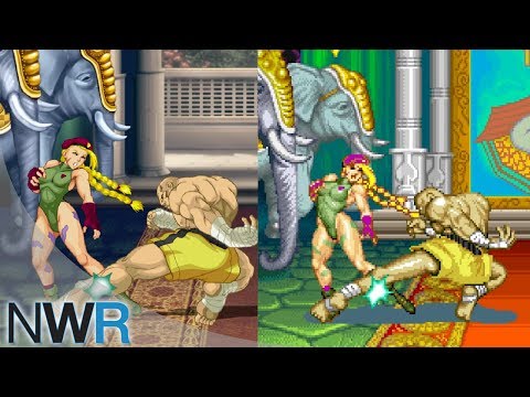 Ultra Street Fighter II Dhalsim's Stage Comparison (HD VS. Classic)