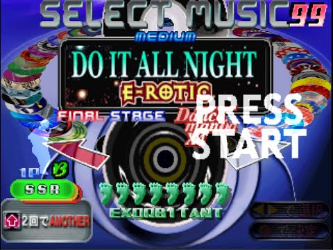 DO IT ALL NIGHT / Single / SSR - Dance Dance Revolution 3rd MIX, Playstation