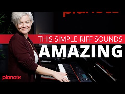 One Simple Riff That Sounds Amazing 🎹🤯 (Piano Lesson)