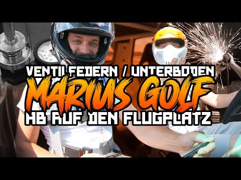 Marius Golf - Ventilfedern / Unterboden / Flugplatz! - VR6 Turbo - | Philipp Kaess |