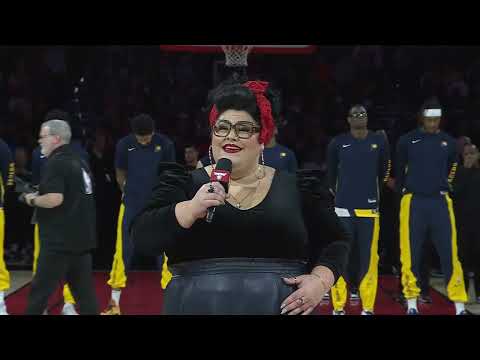 Katie Kadan National Anthem (Star Spangled Banner) - Dec 2023 | @ChicagoBulls | Chicago, IL
