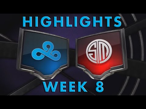 NA LCS - Summer Split - W8D2 - C9 vs TSM - Highlights