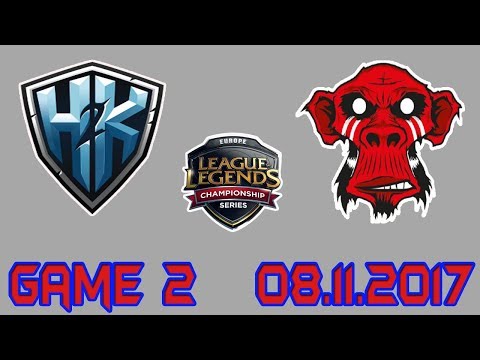 [EU LCS Summer 2017 W10D2] H2K vs MM game 2 highlights | Mysterious Monkeys vs. H2K