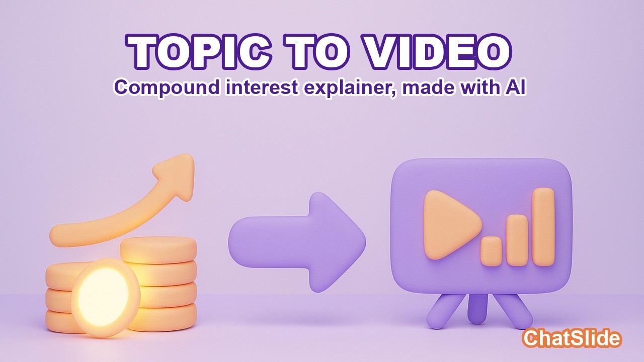 Make an AI Explainer Video in Minutes with ChatSlide