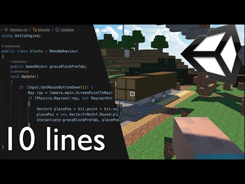 How to Make Minecraft in 10 Lines of Code