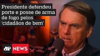 Bolsonaro fala em ‘viés de esquerda da maioria dos ministros do STF’