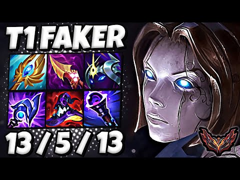 T1 Faker Orianna vs Zed [ MID ] Korea Grandmaster Patch 13.23 ✅