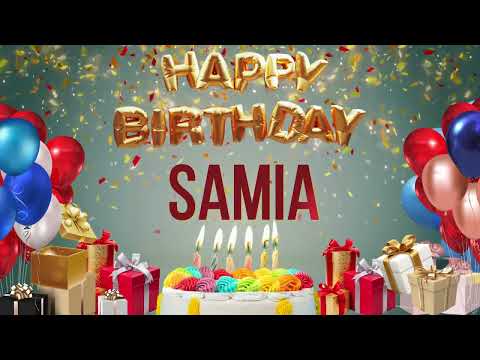 Samia - Happy Birthday Samia