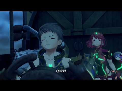Depart for the World Tree . Cutscene . Xenoblade Chronicles 2 .