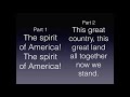 The Spirit Of America