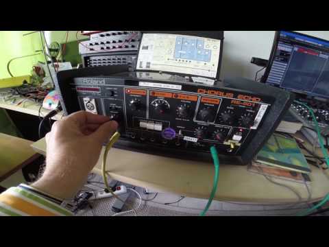 Analog Vintage: Roland RE 501, Arp Odyssey 1974, MFB 602 sequencer