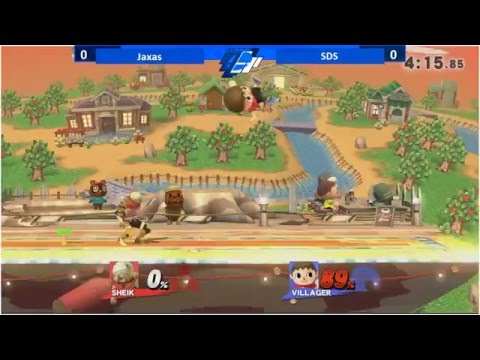 [Sm4sh|01/09/16] Winners Quarters: Jaxas (Sheik) VS SunnyDS (Villager)