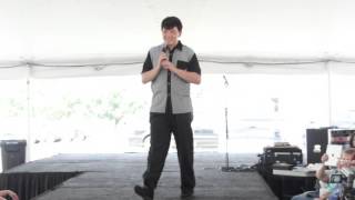 Cliff Wright sings 'Now And Then There's A Fool Such As I' Elvis Week 2014