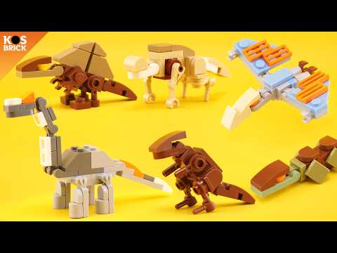 Lego MINI JURASSIC WORLD REBIRTH (Tutorial)