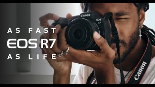 Video 1 of Product Canon EOS R7 APS-C Mirrorless Camera (2022)