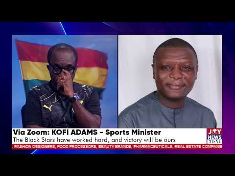 Black Stars in action: The Black Stars have worked hard, and victory will be ours - Kofi Adams.