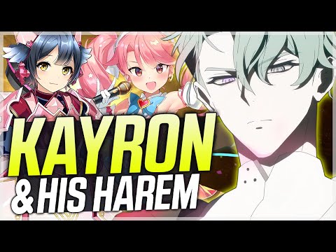 ML KAYRON IS SO STRONG with HIS HAREM!! - Epic Seven