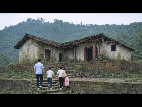 A couple turned a ruined mountain house into a happy family home with just $5,000.