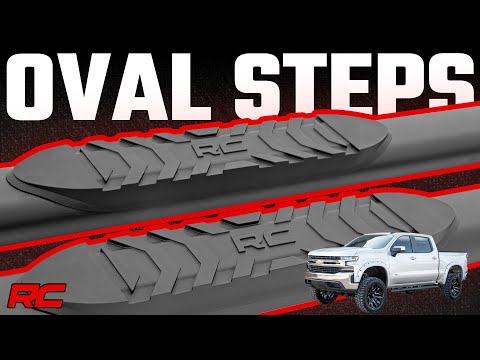 2019-2022 Silverado Oval Nerf Steps